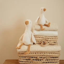 12M+|6 Lat+ | Little Dutch Przytulanka gąska 25 cm Newborn Naturals