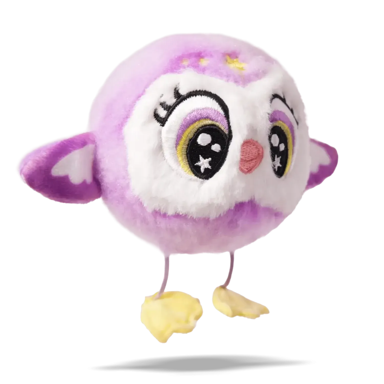12M+|2 Lata + | Bouncibles Puszysta piłeczka Luna - Purple Owl