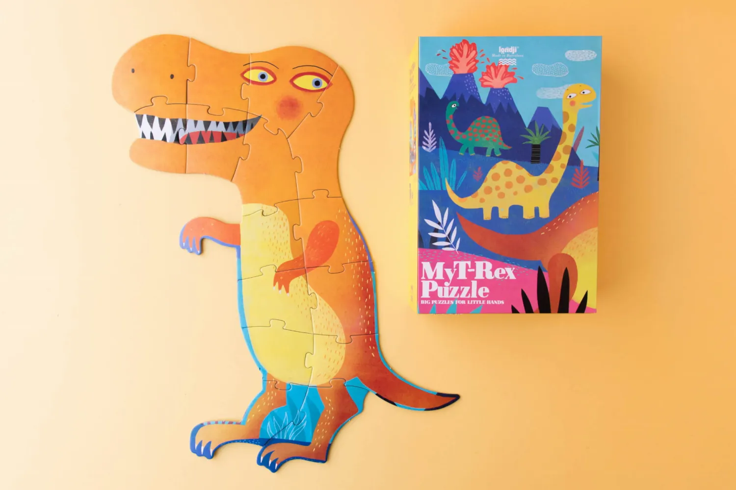 Puzzle | Londji Puzzle dla dzieci, Mój Dinozaur