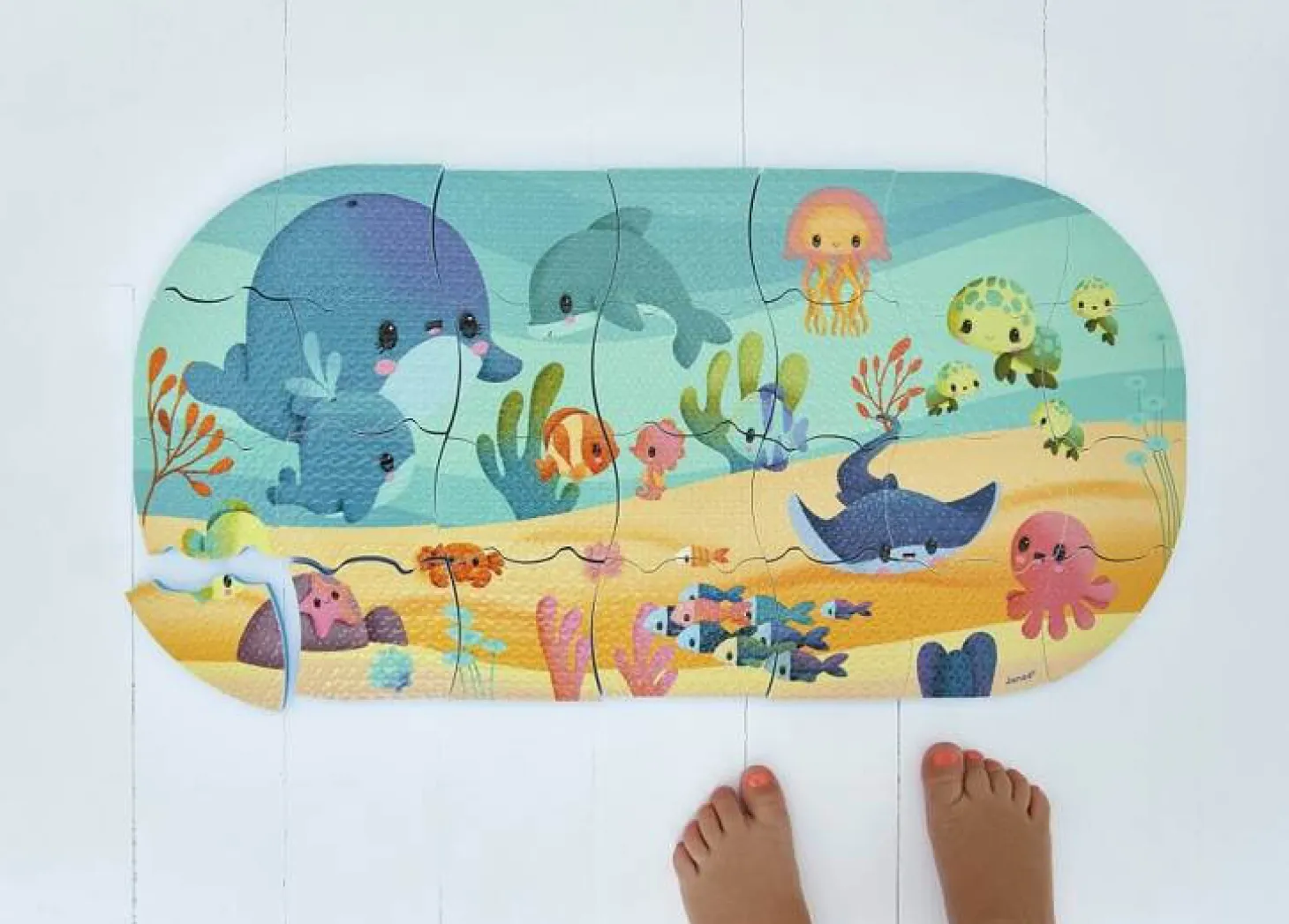 Puzzle do kąpieli Ocean 28 elementów 3+
