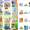 Puzzle edukacyjne dla dzieci My Eco House