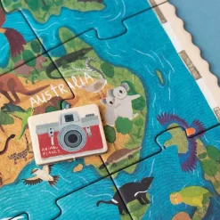 6 Lat+|7 Lat+ | Londji Puzzle z grą obserwacyjną Animal Planet