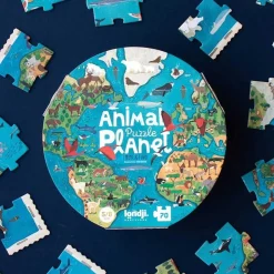 6 Lat+|7 Lat+ | Londji Puzzle z grą obserwacyjną Animal Planet