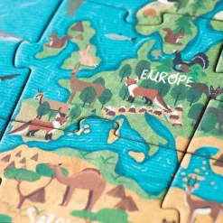 6 Lat+|7 Lat+ | Londji Puzzle z grą obserwacyjną Animal Planet