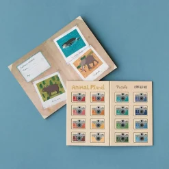 6 Lat+|7 Lat+ | Londji Puzzle z grą obserwacyjną Animal Planet
