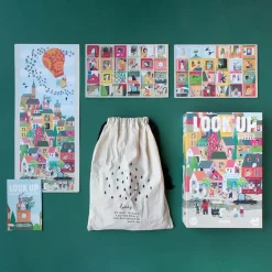 6 Lat+|7 Lat+ | Londji Puzzle z grą obserwacyjną Look Up!