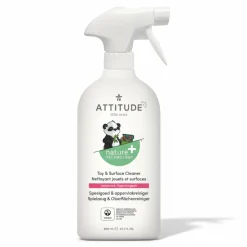 Porządek W Domu | Attitude Płyn do mycia zabawek i powierzchni w pokoju dziecka Bezzapachowy (fragrance free), 800 ml