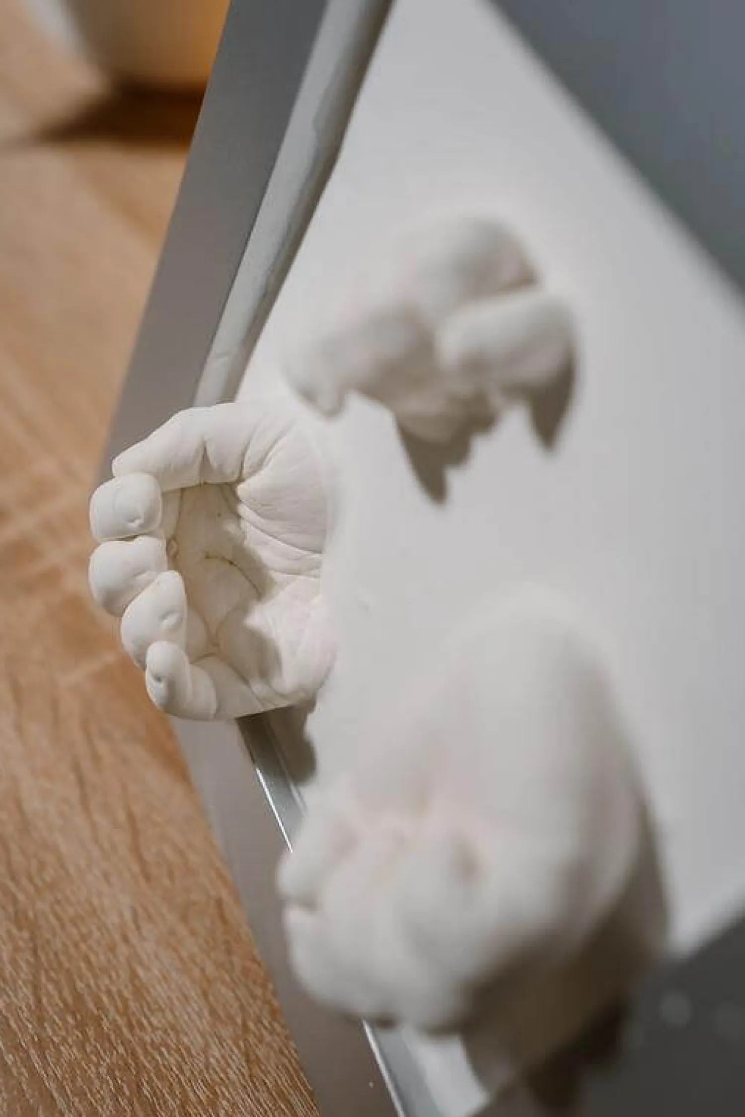 Dekoracje Dziecięce | Happy Hands Ramka Deluxe z odciskiem 3D