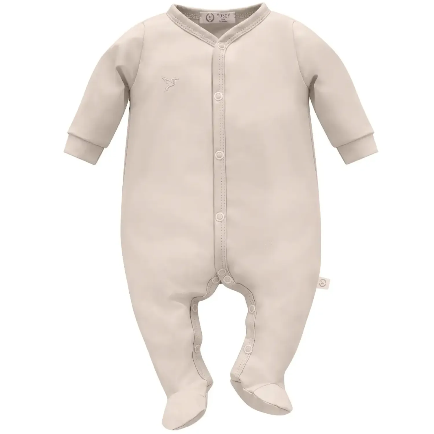 Rampersy|Ubranka Dziecięce | YOSOY Rampers organic - sunny beige roz.