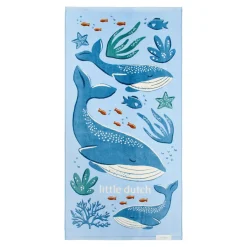 Ręcznik plażowy Ocean World Blue 60x120 cm