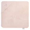 Ręcznik z kapturkiem 90 x 90 cm bambusowo-bawełniany różowy z haftem kolekcja TowelPower