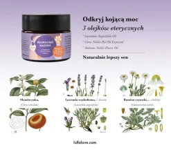 Naturalne Kosmetyki Dla Mam|Naturalne Kosmetyki | Lullalove Relaksujące mazidło na dobranoc, 50ml