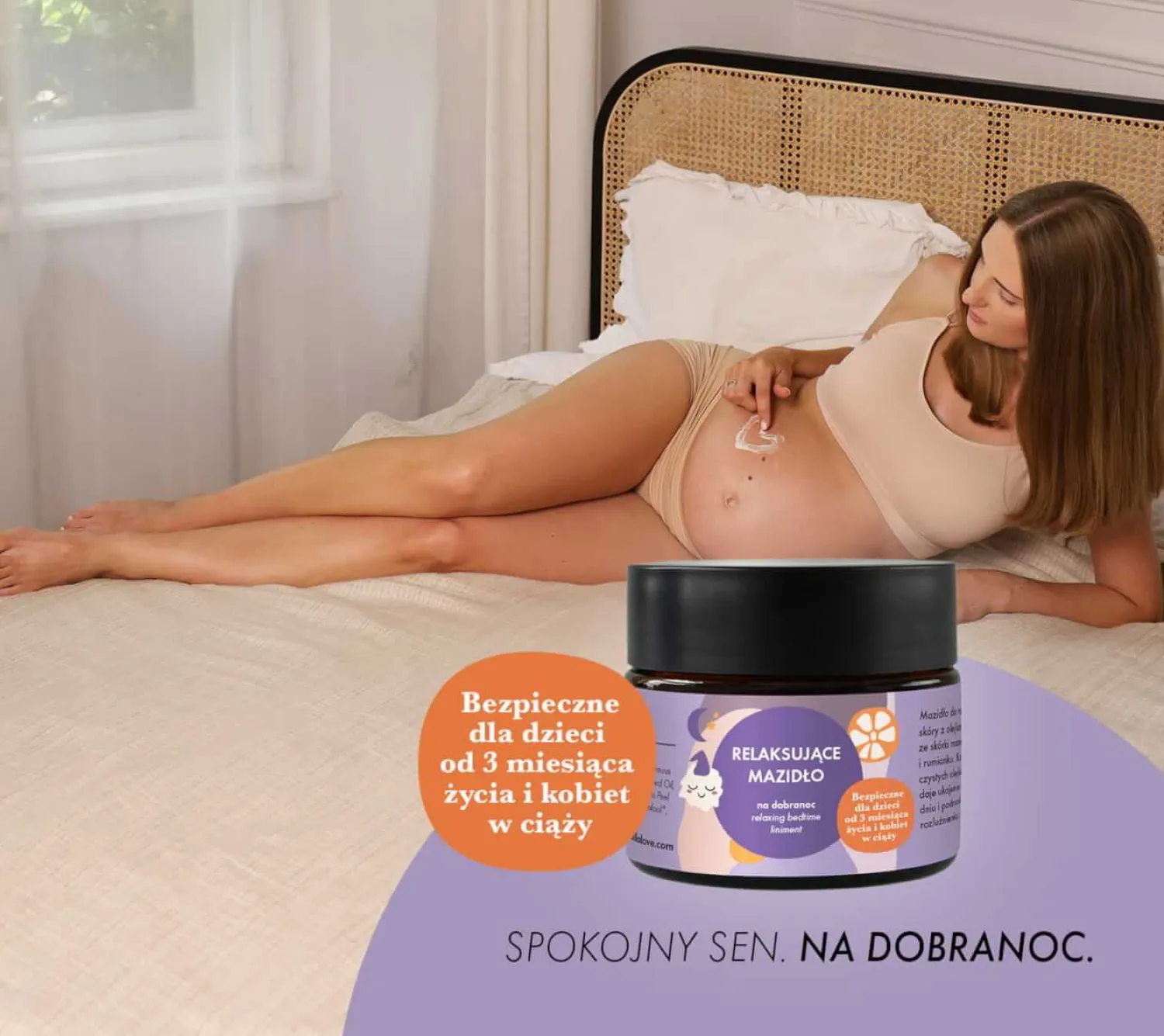 Naturalne Kosmetyki Dla Mam|Naturalne Kosmetyki | Lullalove Relaksujące mazidło na dobranoc, 50ml