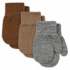 Rękawiczki bez palców Filla - grey melange, beige, brown