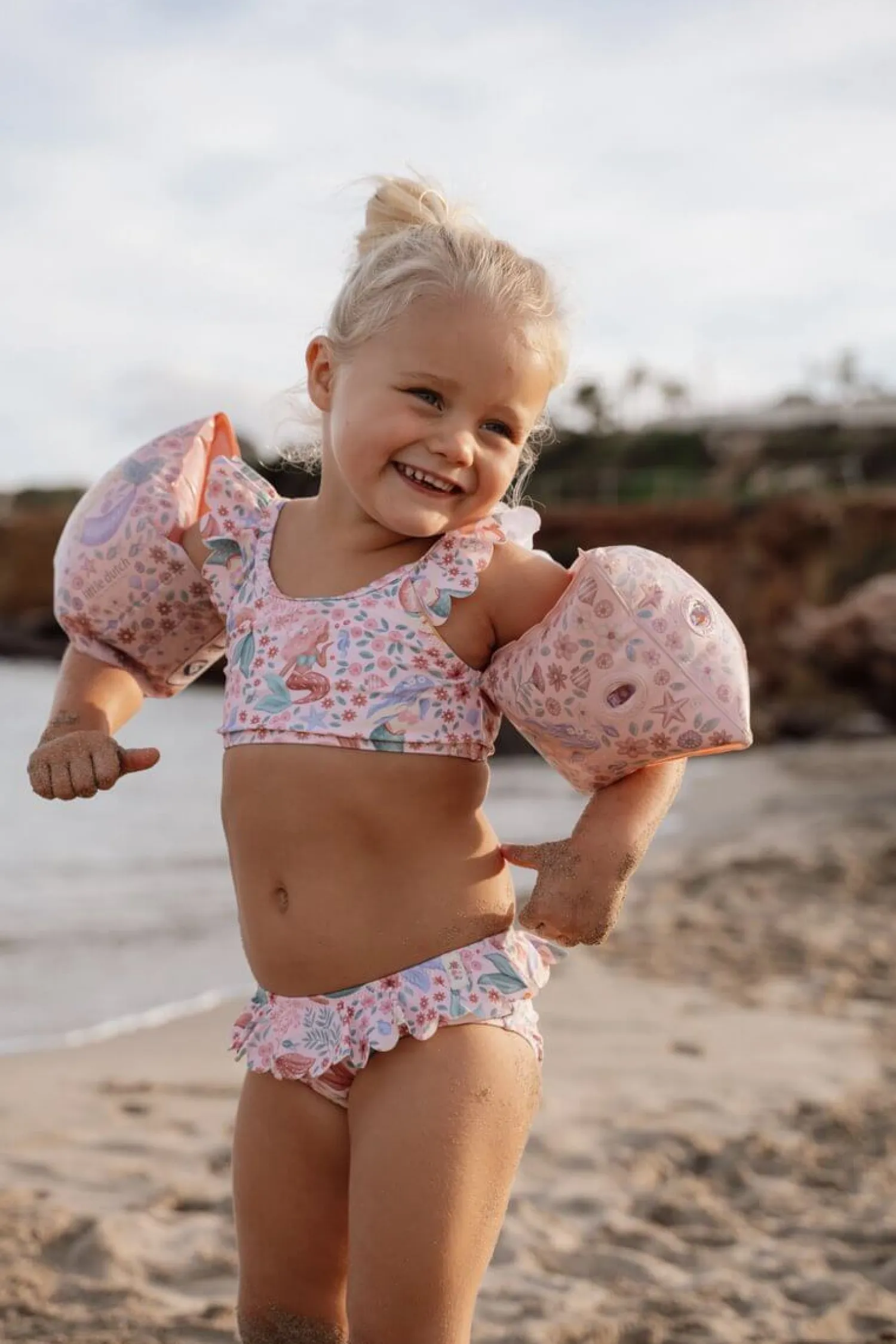 Plażowe|Akcesoria Do Pływania | Little Dutch Rękawki do pływania 2-6 lat Dreamy Mermaid