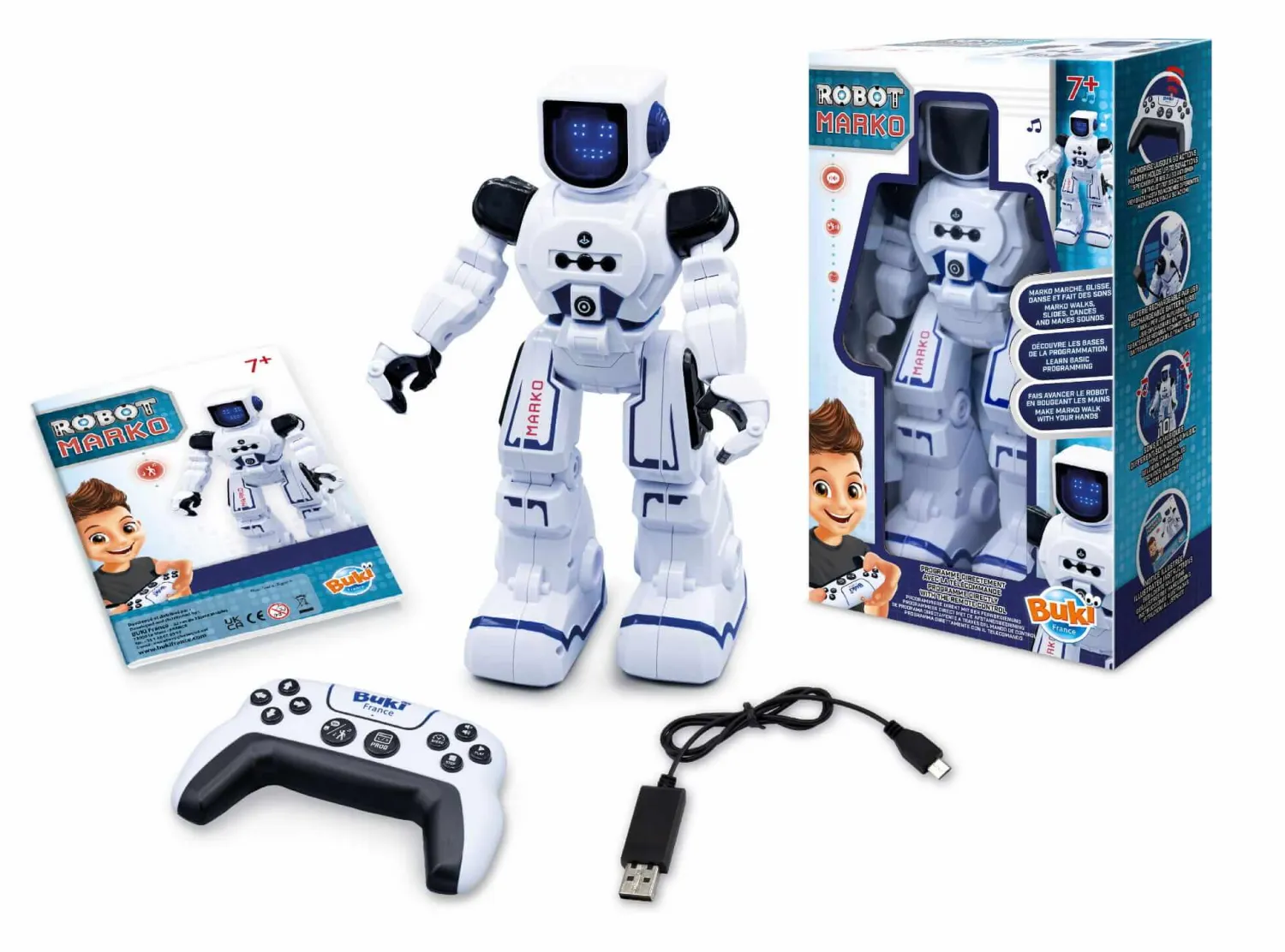 8 Lat+|Edukacyjne | Buki Robot MARKO