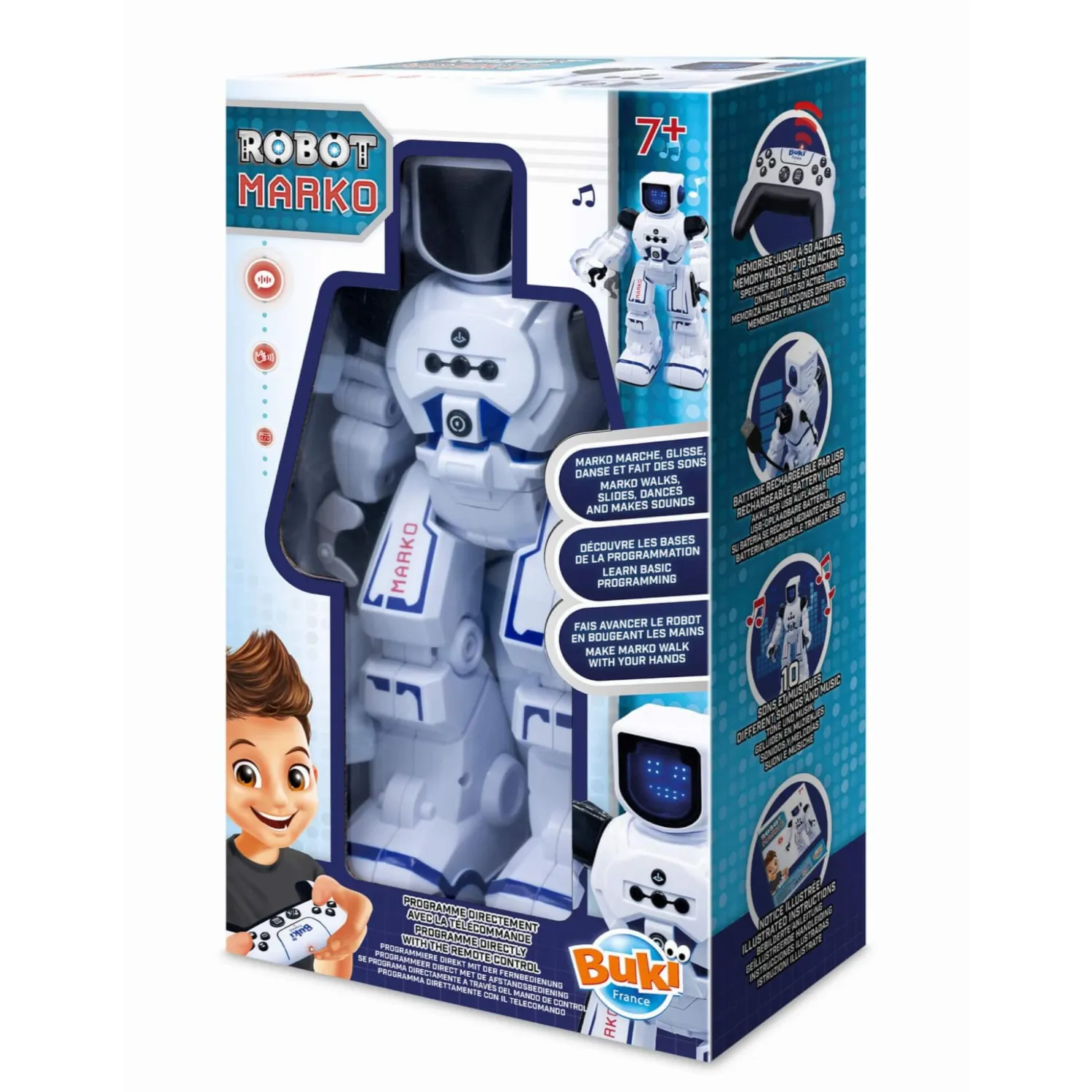 8 Lat+|Edukacyjne | Buki Robot MARKO