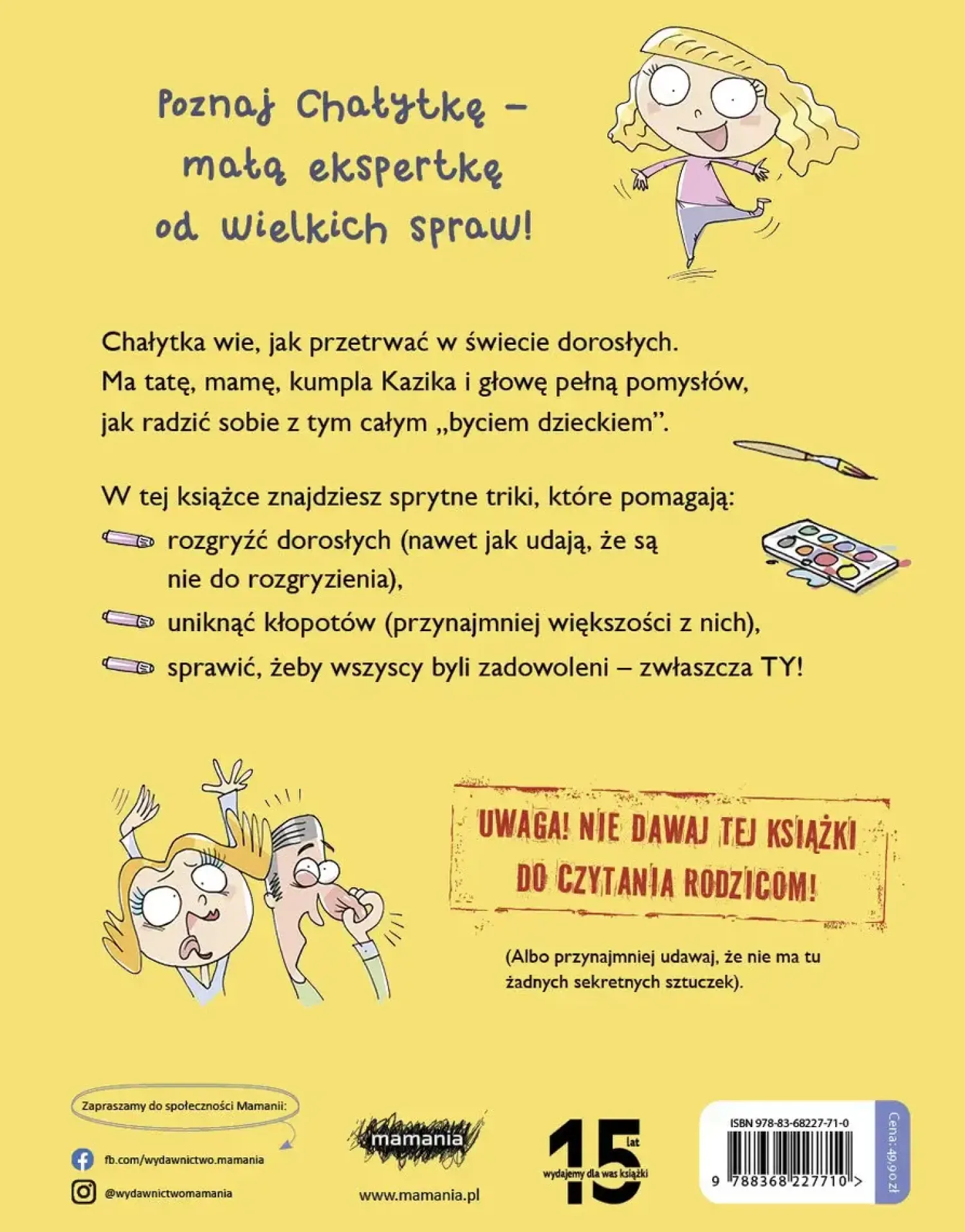 9 Lat + | Wydawnictwo Mamania Rodzice. Instrukcja obsługi dla dzieci