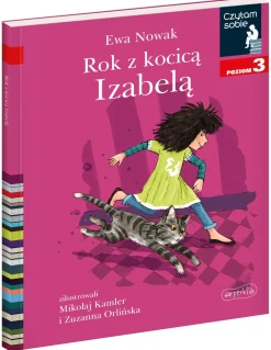 9 Lat +|5-8 Lat | HarperCollins Rok z kocicą Izabelą. Czytam sobie. Poziom 3