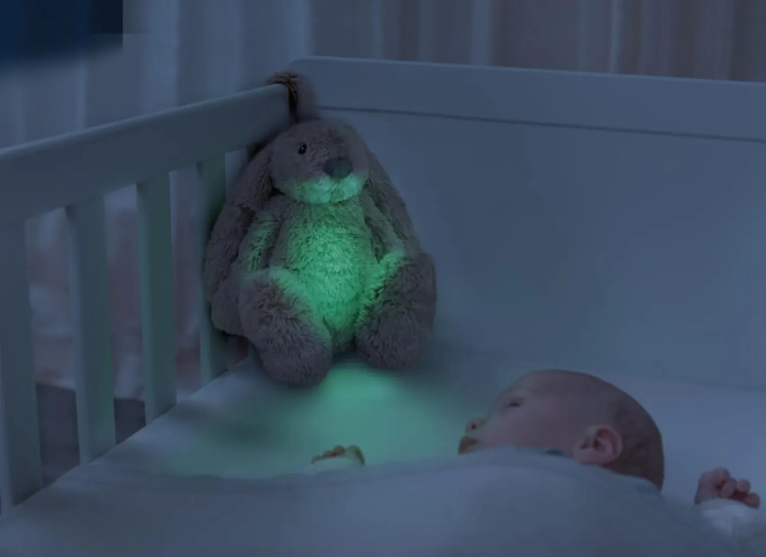 Szumiące Misie|Szumiące Misie I Projektory | Zazu RO Szumiąca Lampka Nocna Królik Beige
