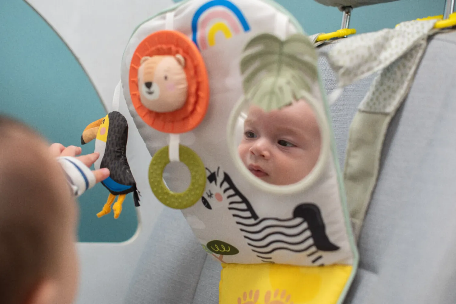 Idealne W Podróży|Aktywizujące | Taf Toys Samochodowe centrum aktywności - Savannah
