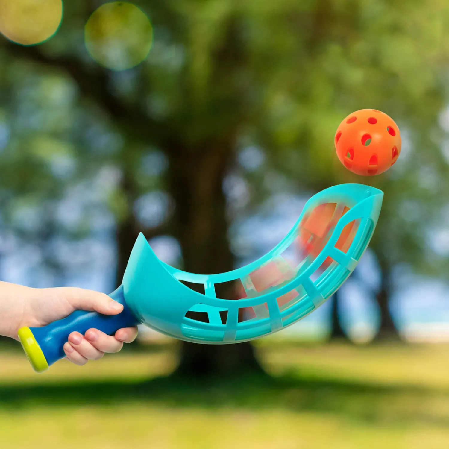 6 Lat+|7 Lat+ | B.Toys Scoop & Toss Game Set - gra zręcznościowa - szufle z piłkami