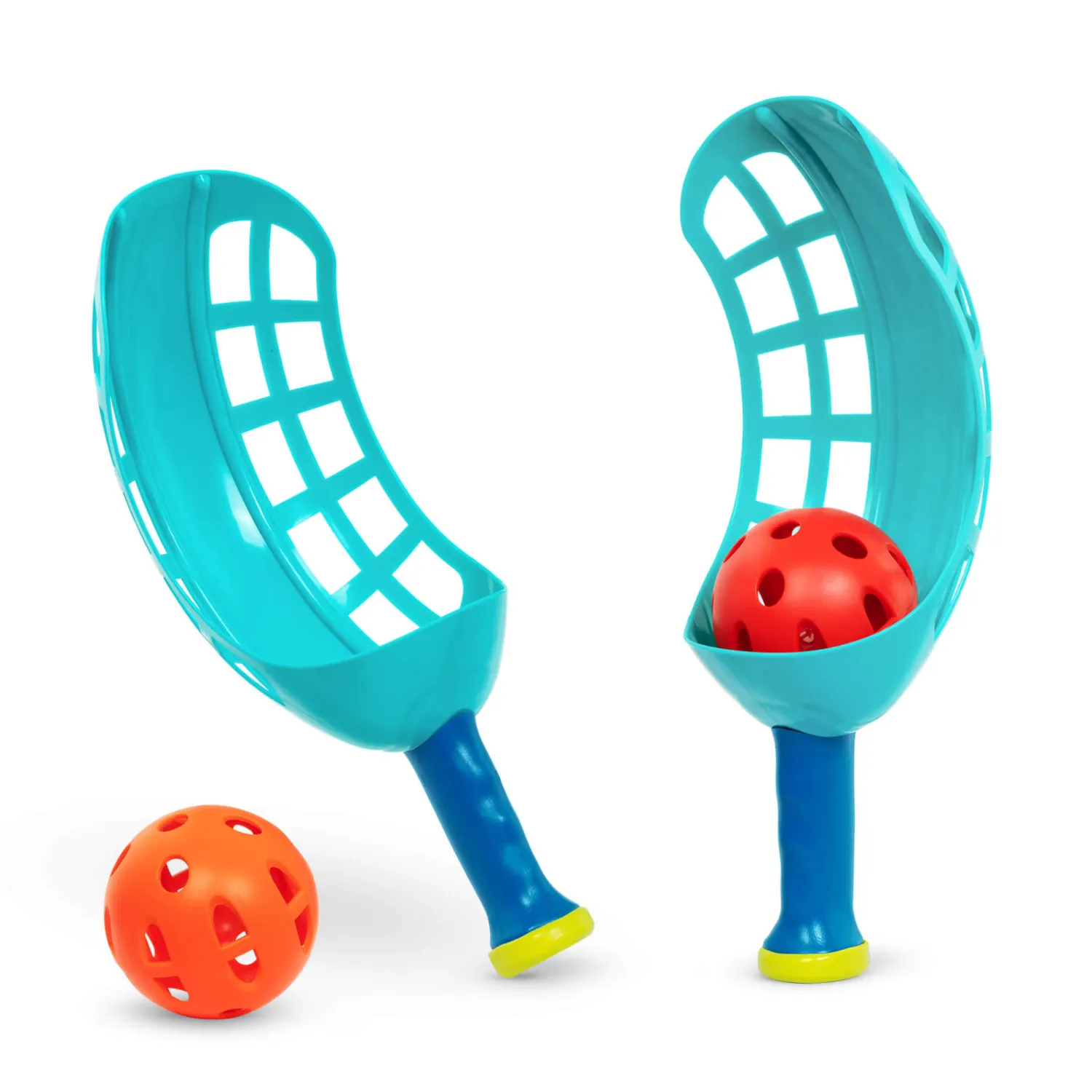 6 Lat+|7 Lat+ | B.Toys Scoop & Toss Game Set - gra zręcznościowa - szufle z piłkami