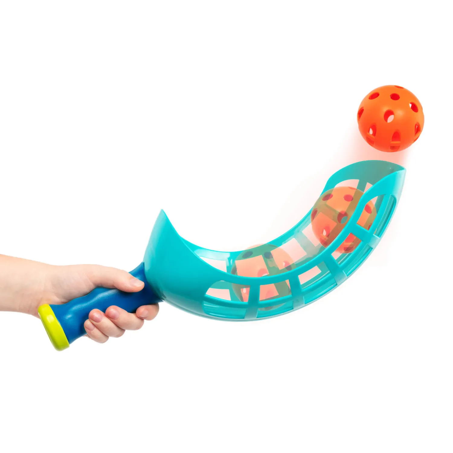6 Lat+|7 Lat+ | B.Toys Scoop & Toss Game Set - gra zręcznościowa - szufle z piłkami