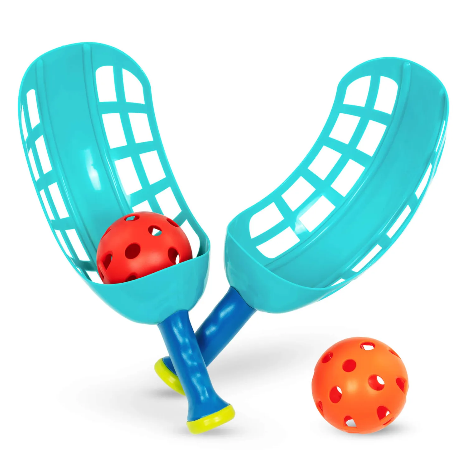 6 Lat+|7 Lat+ | B.Toys Scoop & Toss Game Set - gra zręcznościowa - szufle z piłkami