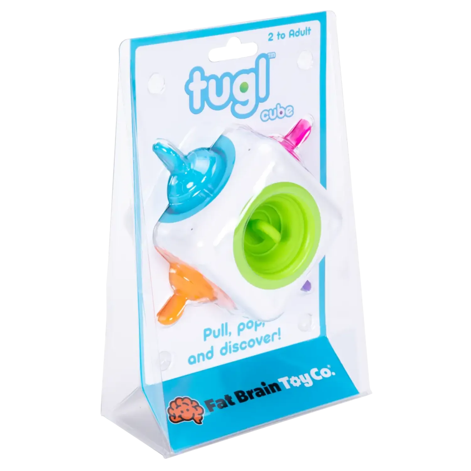 Idealne W Podróży|Aktywizujące | Fat Brain Toys Sensokostka Tugl