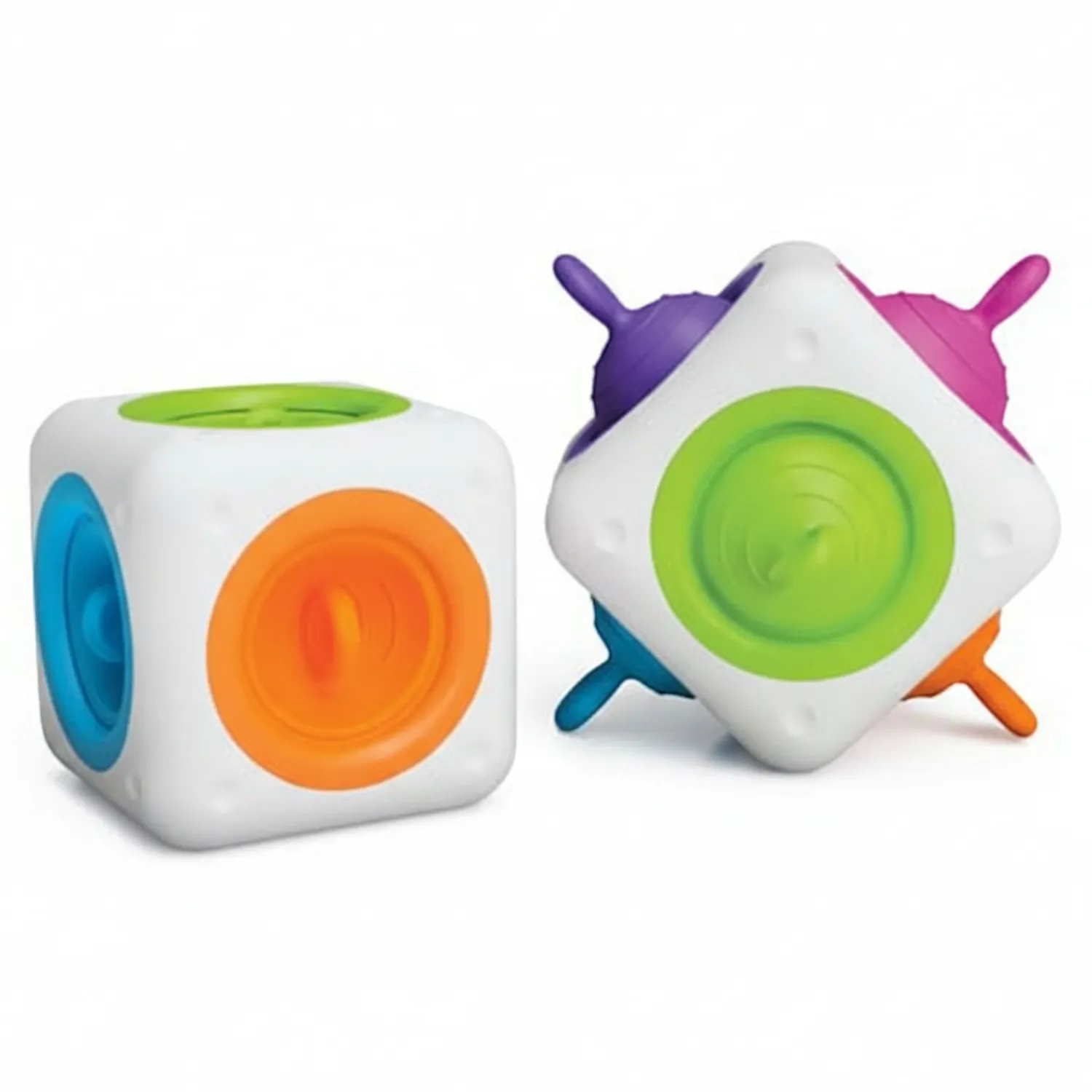 Idealne W Podróży|Aktywizujące | Fat Brain Toys Sensokostka Tugl