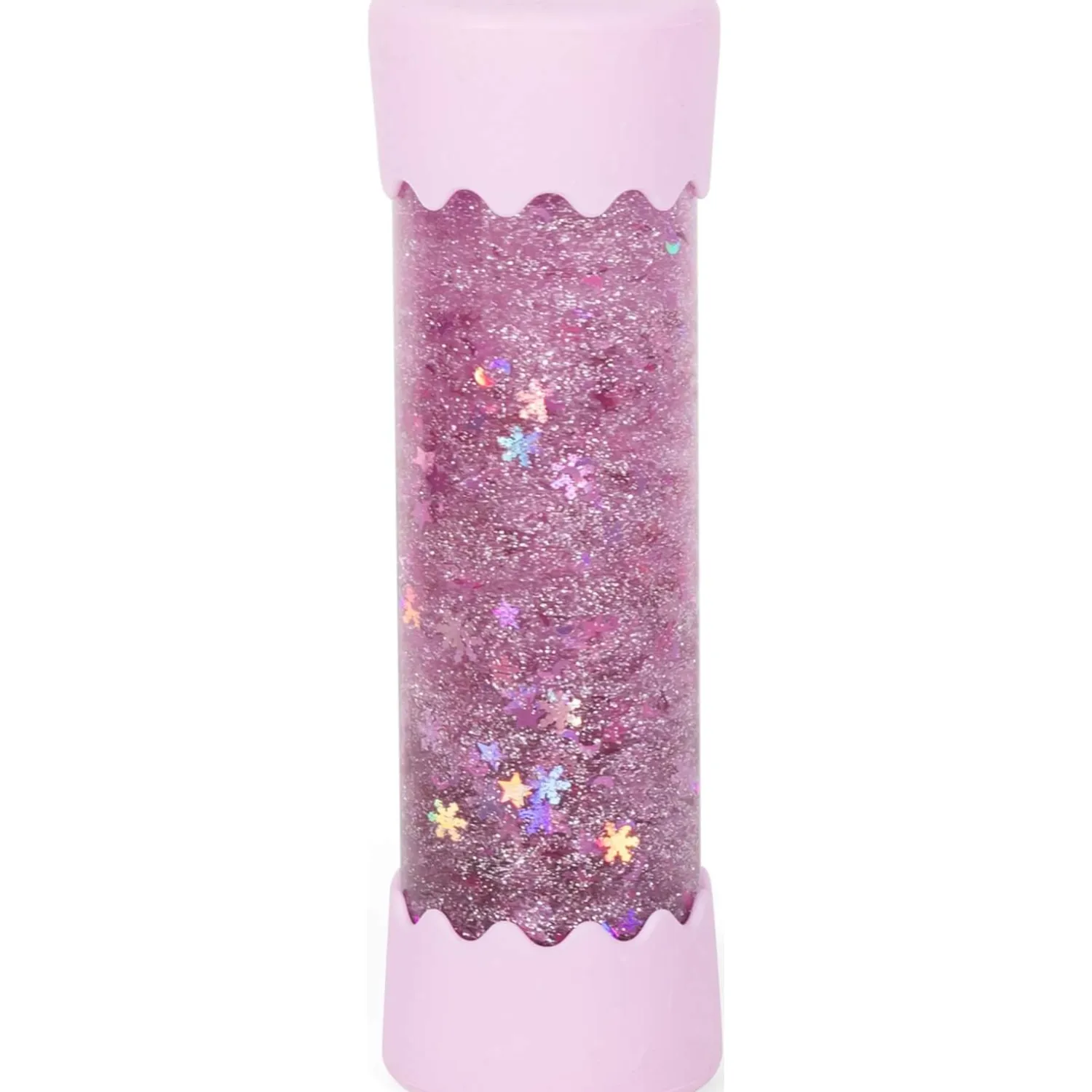 12M+|Aktywizujące | Jellystone Sensoryczna butelka dla niemowląt SOFT PINK