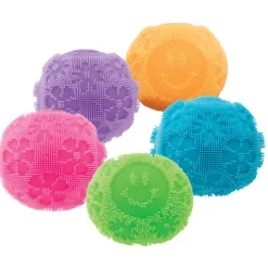 Idealne W Podróży|8 Lat+ | Schylling Sensoryczny gniotek Fuzz Ball Flower Power Needoh