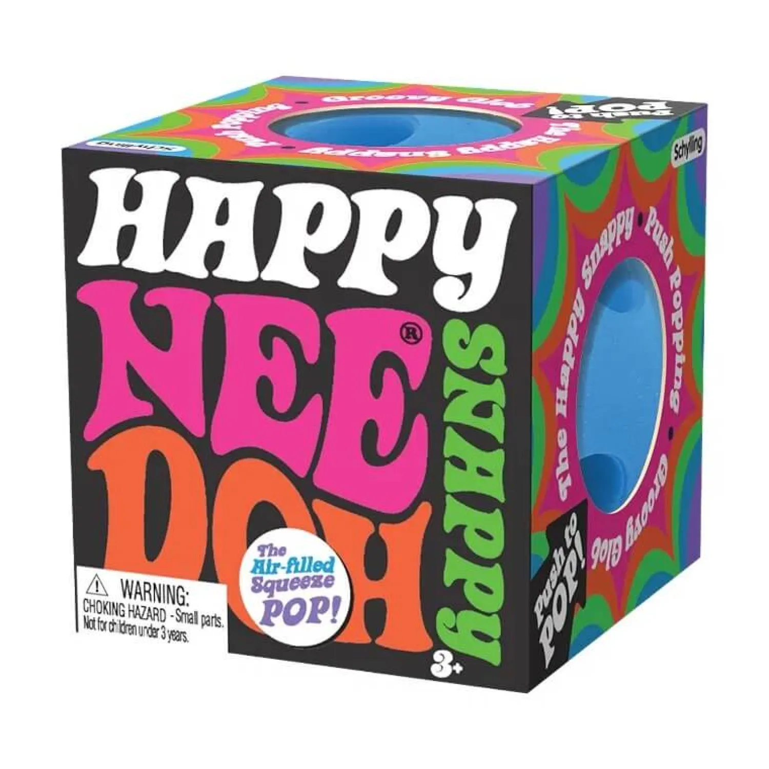 Idealne W Podróży|8 Lat+ | Schylling Sensoryczny gniotek Happy Snappy NeeDoh