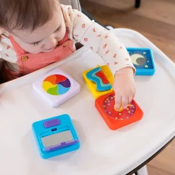 Sensoryczny Kwadrat. PlayTab. Biało-Czarne Kuleczki
