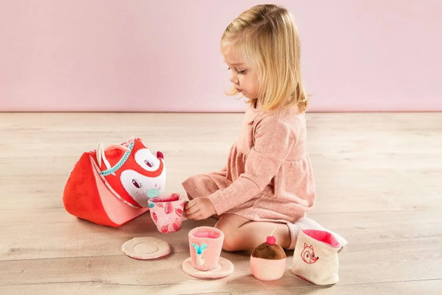 2 Lata +|Odgrywanie Ról | Lilliputiens Serwis do herbaty Lisiczka Alice 18 m+