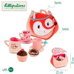 2 Lata +|Odgrywanie Ról | Lilliputiens Serwis do herbaty Lisiczka Alice 18 m+