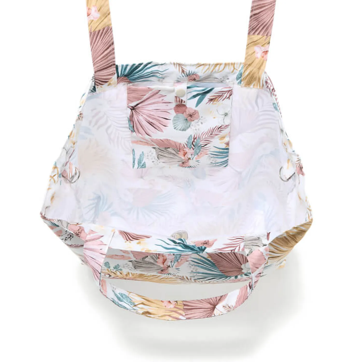 Torby I Plecaki Do Wózka|Torby I Plecaki Do Wózka | La Millou Shopper Bag z kieszonką - BOHO PALMS LIGHT