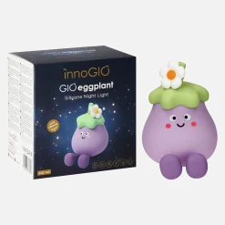 Lampki Nocne|Lampki Nocne | InnoGIO Silikonowa Lampka nocna GIO Eggplant