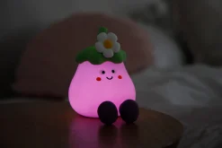Lampki Nocne|Lampki Nocne | InnoGIO Silikonowa Lampka nocna GIO Eggplant