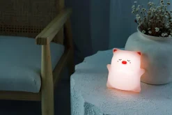 Lampki Nocne|Lampki Nocne | InnoGIO Silikonowa Lampka nocna GIOsleepy Piggy