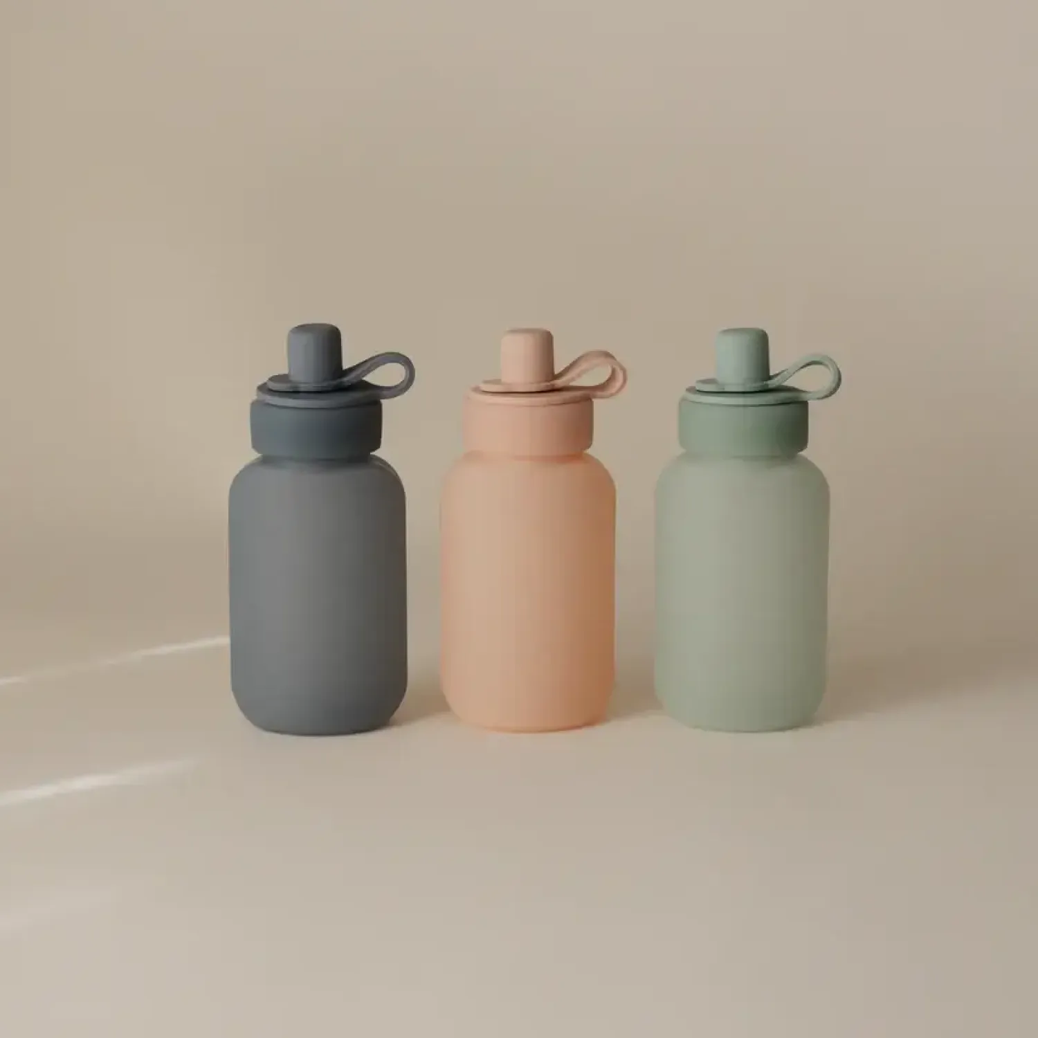 Lunchboxy|Przechowywanie Jedzenia | Mushie Silikonowe saszetki na mus 2pak - Cambirdge Blue