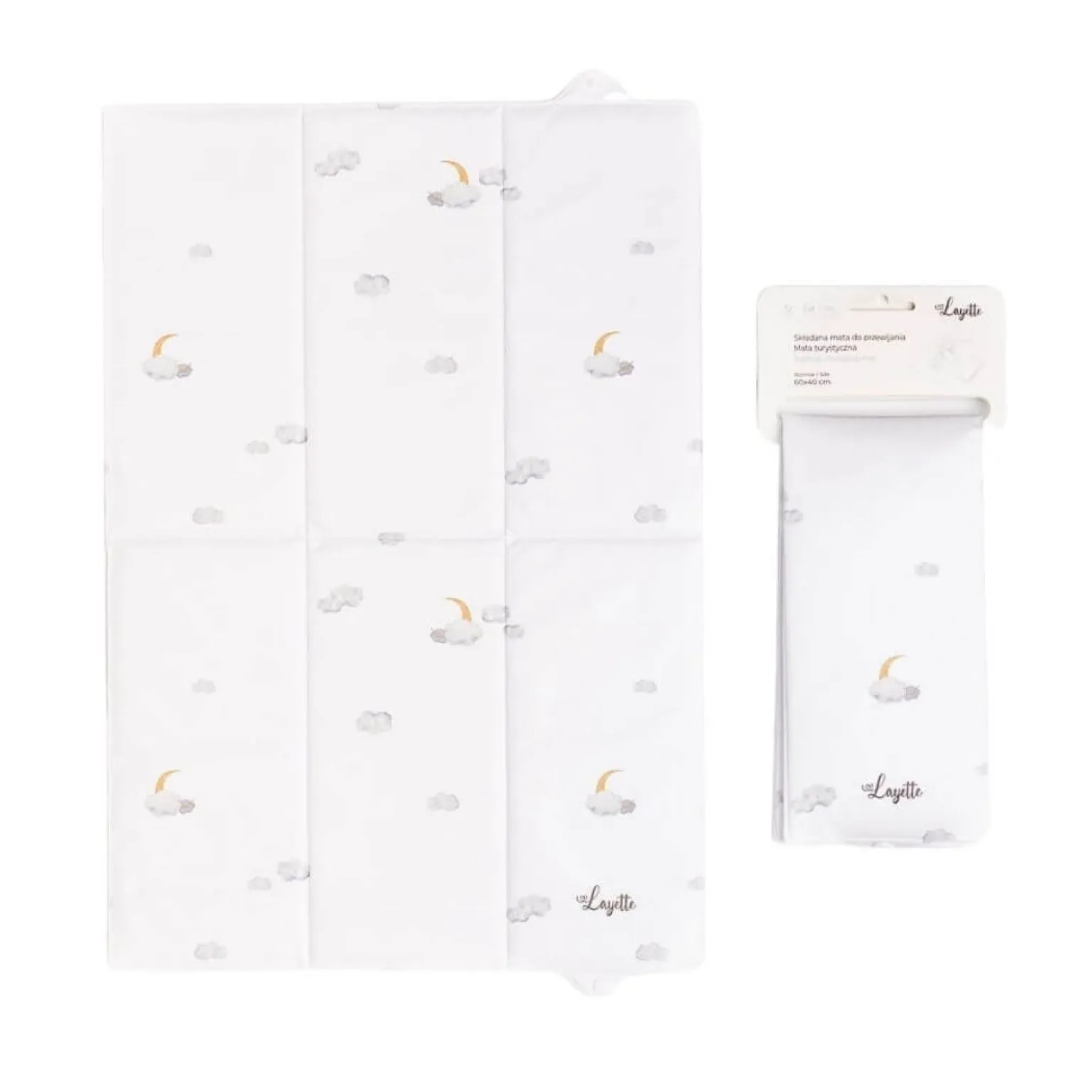 Przewijaki Podróżne|Przewijaki Podróżne | Layette Składana mata do przewijania CLOUDS
