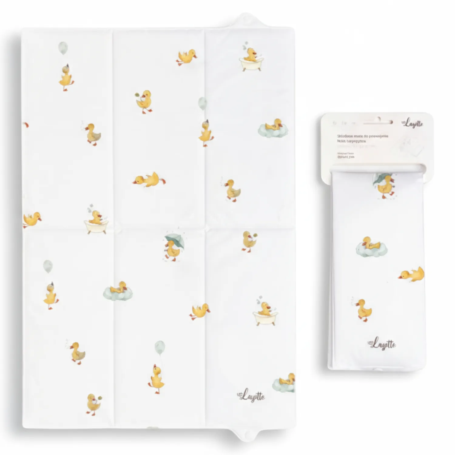 Przewijaki Podróżne|Przewijaki Podróżne | Layette Składana mata do przewijania LUCKY DUCKY
