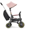 12M+|3 Lata + | Doona Składany rowerek trójkołowy Liki S3 - Blush Pink