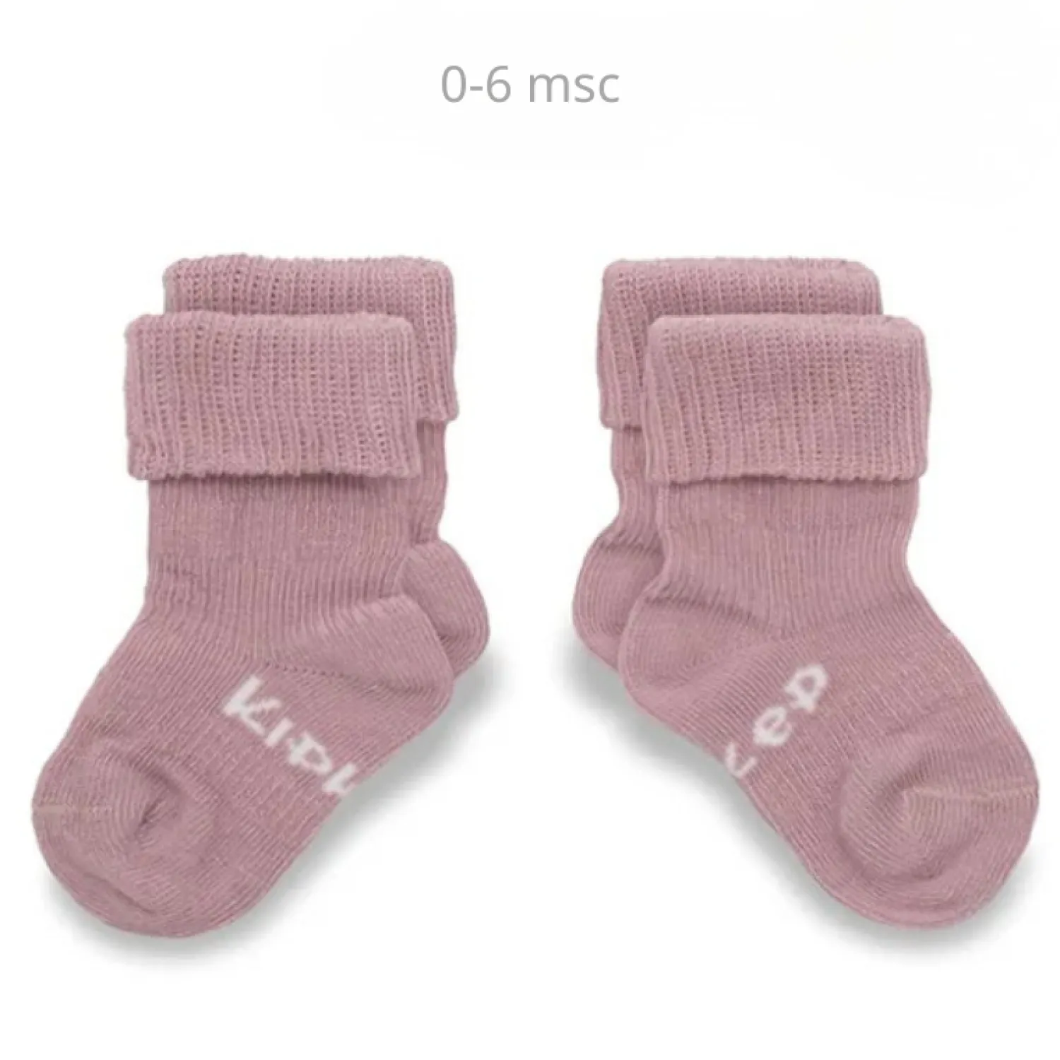Małe Stópki | KipKep Skarpetki niemowlęce Stay-on-Socks, Mauve