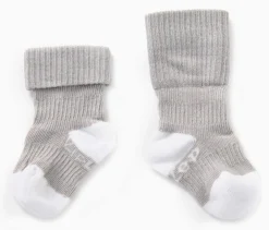 Skarpetki niemowlęce Stay-on-Socks, Grey