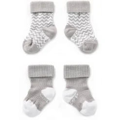 Skarpetki niemowlęce Stay-on-Socks, Grey
