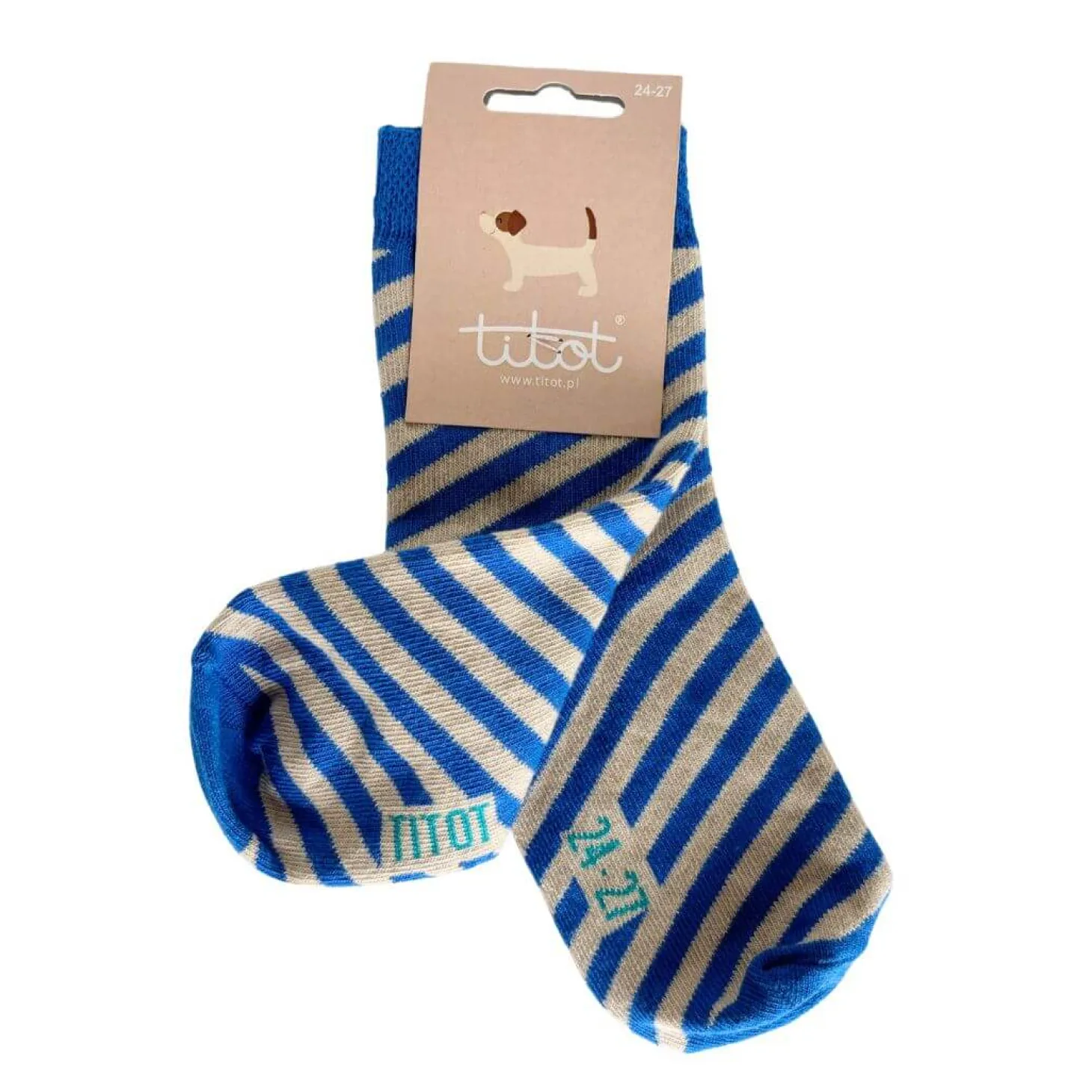 Skarpety dziecięce Stripes Blue