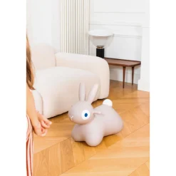 2 Lata +|4 Lata + | QUUT Skoczek Hoppi Bunny - Warm grey